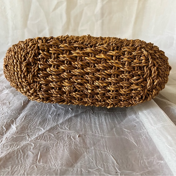 White Stag Paper Straw Handbag Bundle of 2, Brown & Toast, NWT, Boho Beach Bags - Picture 9 of 9